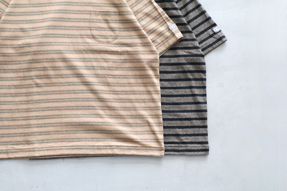 ENDS AND MEANS  (ɥɥߡ ) "(Stripe) Pocket Tee"