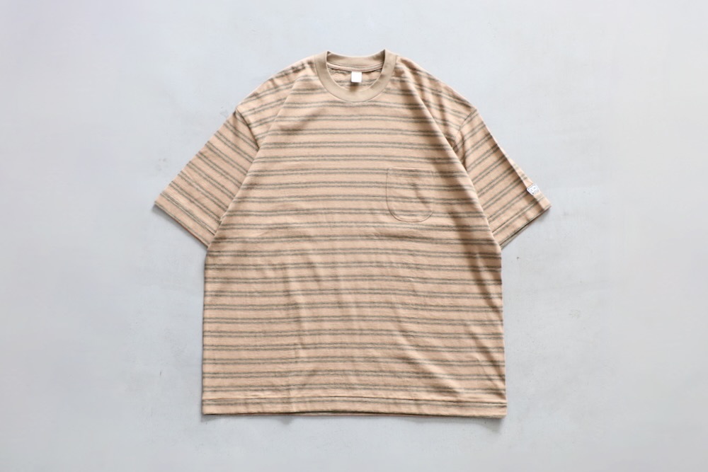 ENDS AND MEANS  (ɥɥߡ ) "(Stripe) Pocket Tee"