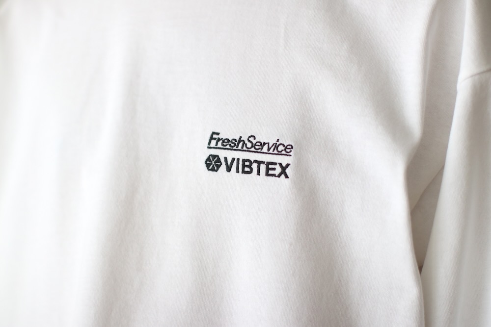 5.31 12:00 ReleaseFreshService(եå奵ӥ) "VIBTEX for FreshService L/S CREW NECK TEE"