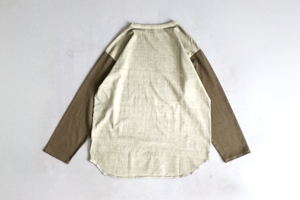 Nigel Cabourn(ʥ ܥ) "BASEBALL T-SHIRT - PIGMENT"