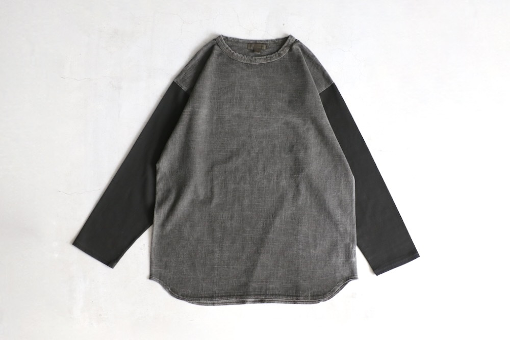 Nigel Cabourn(ʥ ܥ) "BASEBALL T-SHIRT - PIGMENT"