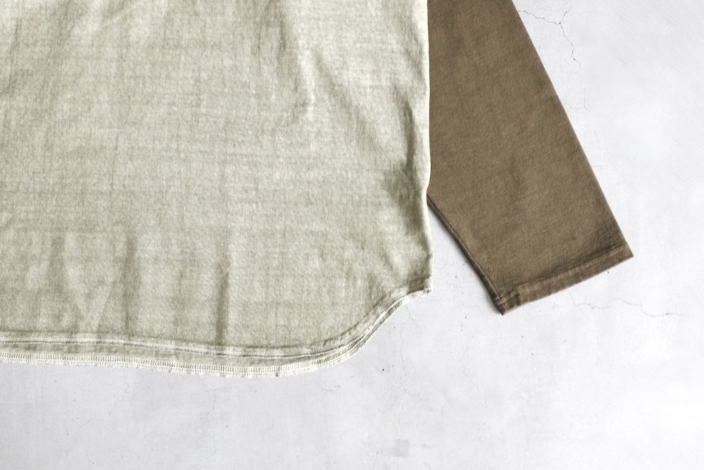 Nigel Cabourn(ʥ ܥ) "BASEBALL T-SHIRT - PIGMENT"