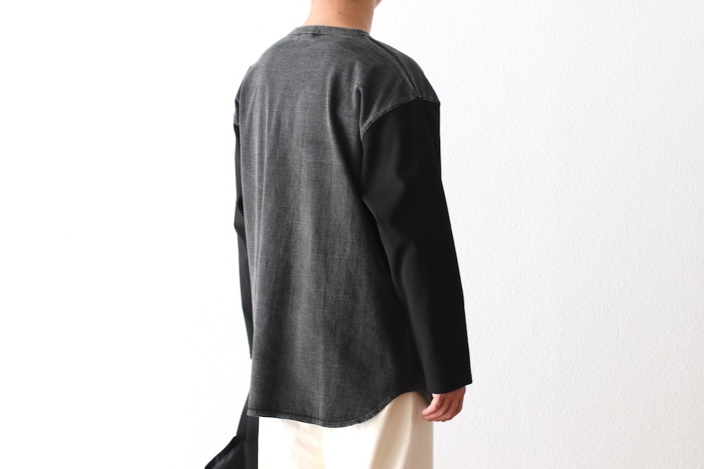 Nigel Cabourn(ʥ ܥ) "BASEBALL T-SHIRT - PIGMENT"