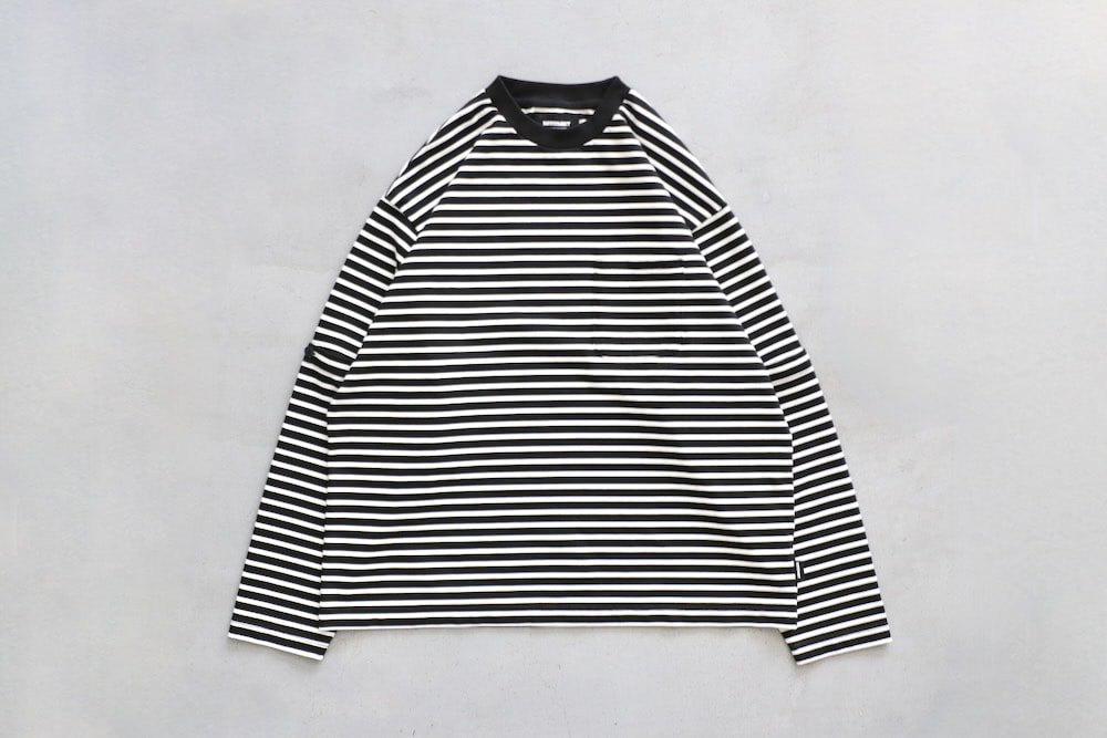 MODMNT(��ɥ���) "DETACHABLE BORDER L/S TEE"
