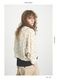 ��WOMEN'S��TOUJOURS�ʥȥ����塼�ˡ�Piping Bolero Blouse -FINE COTTON GAZE PIGMENT FLORAL PRINT CLOTH-"