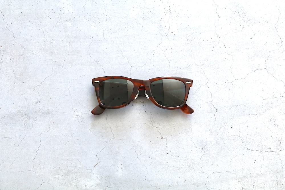 VINTAGE Ray-Ban (ơ 쥤Х)"Wayfarer '80s Made in USA"