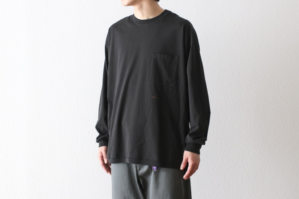 nanamica(�ʥʥߥ�) "OOAL L/S Pocket Tee"
