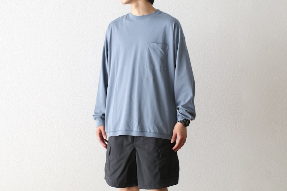 nanamica(�ʥʥߥ�) "OOAL L/S Pocket Tee"