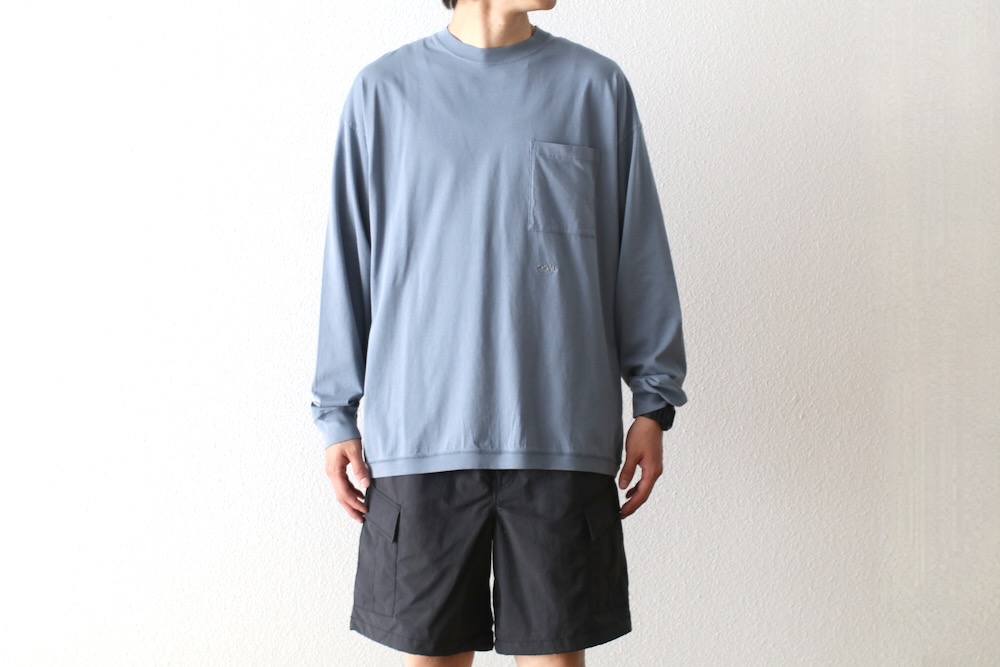 nanamica(�ʥʥߥ�) "OOAL L/S Pocket Tee"