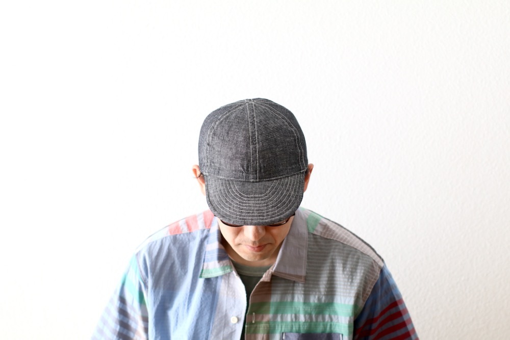 Nigel Cabourn(�ʥ������� �����ܥ�) "AC01 WORK CAP LINEN DENIM"