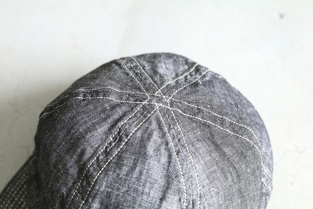 Nigel Cabourn(�ʥ������� �����ܥ�) "AC01 WORK CAP LINEN DENIM"