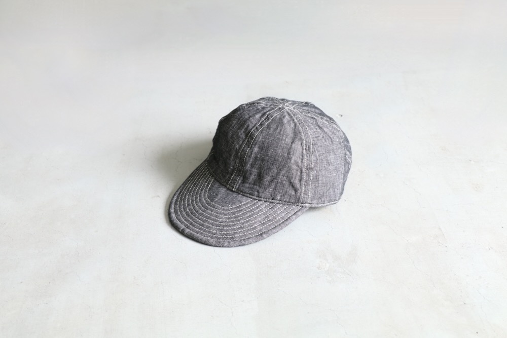 Nigel Cabourn(�ʥ������� �����ܥ�) "AC01 WORK CAP LINEN DENIM"