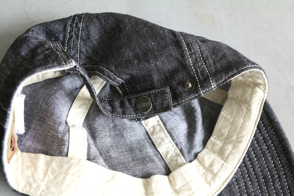 Nigel Cabourn(�ʥ������� �����ܥ�) "AC01 WORK CAP LINEN DENIM"