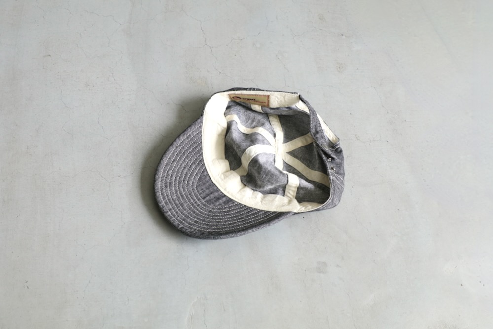 Nigel Cabourn(�ʥ������� �����ܥ�) "AC01 WORK CAP LINEN DENIM"