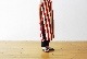 itten.(���åƥ�) ��itten 11 H vest long - Cotton Linen Stripe-��