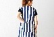 itten.(���åƥ�) ��itten 11 H vest long - Cotton Linen Stripe-��