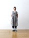 itten.(���åƥ�) ��itten 11 H vest long - Cotton Linen Stripe-��
