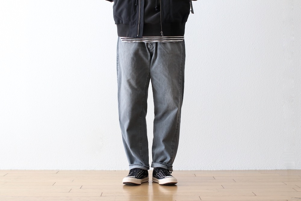 �ں����١�KAPTAIN SUNSHINE(����ץƥ󥵥󥷥㥤��) "5P Zipper Front Denim Pants"