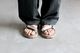 and wander(ɥ) "Ny JQ tape sandals"