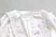 ��WOMEN'S��TOUJOURS�ʥȥ����塼�ˡ�Natural Garment Dyed Fringe Lace Bolero Shirt - WRINKLE COTTON PAPER CLOTH"