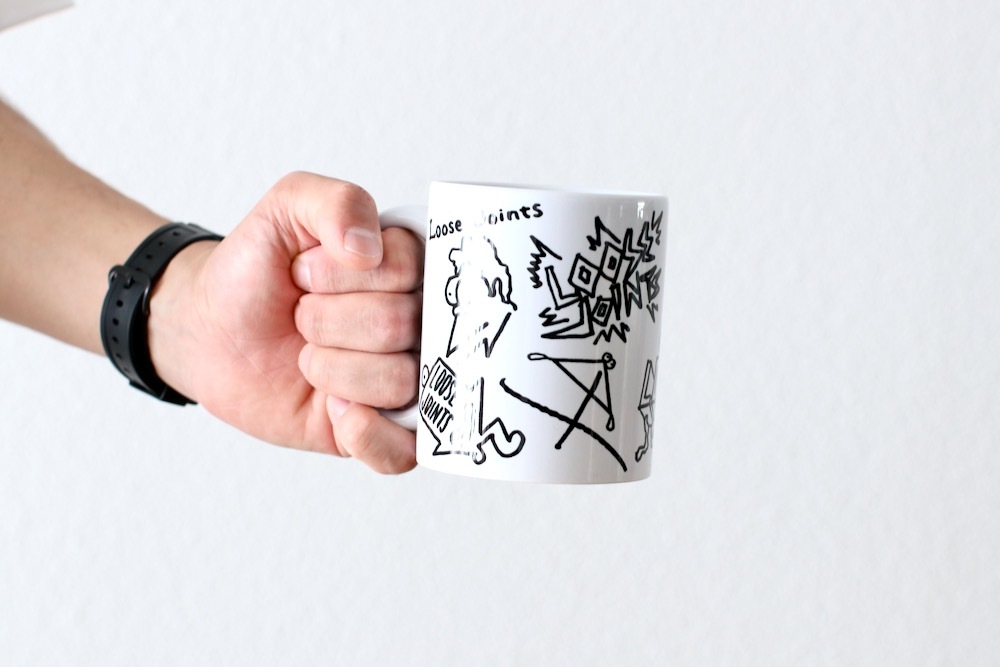 LOOSE JOINTS(�롼�����祤���) "TOMOO GOKITA - 'V.P' MUG CUP"