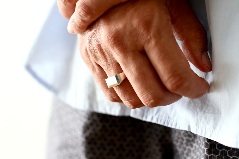 nobu Ikeguchi (�Υ� ��������) "RING NO.524 SILVER925 /K18GP"