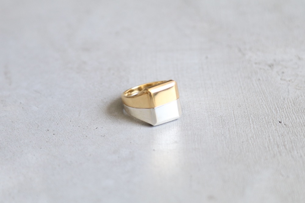 nobu Ikeguchi (�Υ� ��������) "RING NO.524 SILVER925 /K18GP"