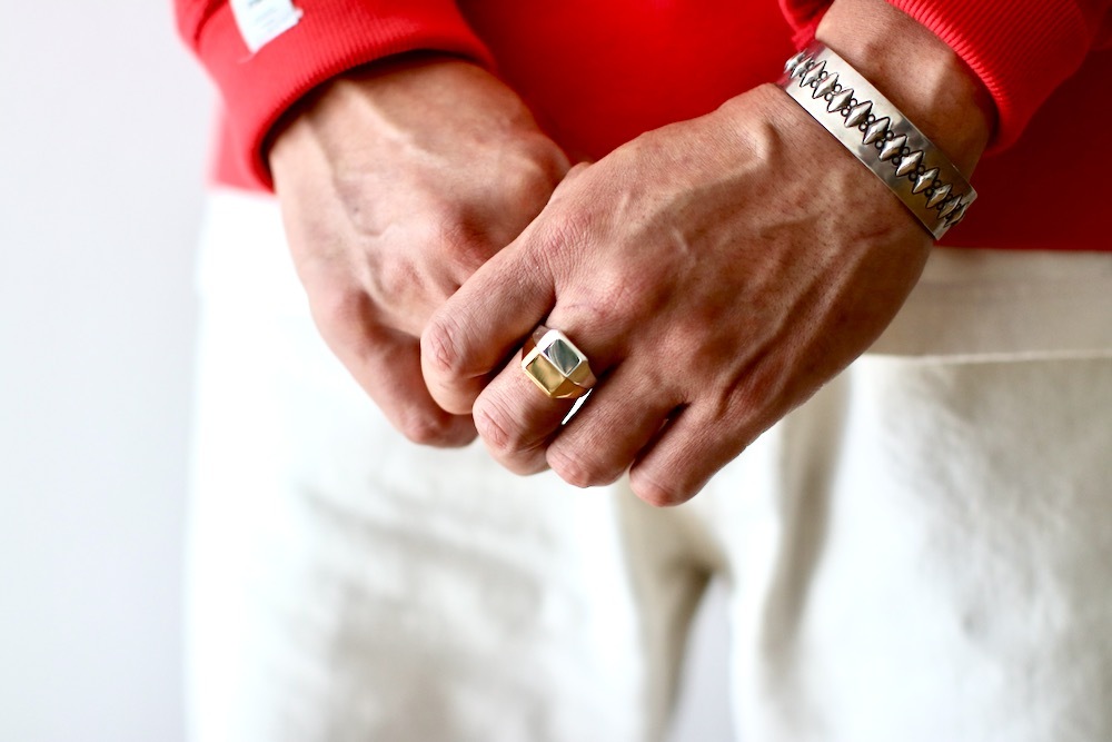 nobu Ikeguchi (�Υ� ��������) "RING NO.524 SILVER925 /K18GP"