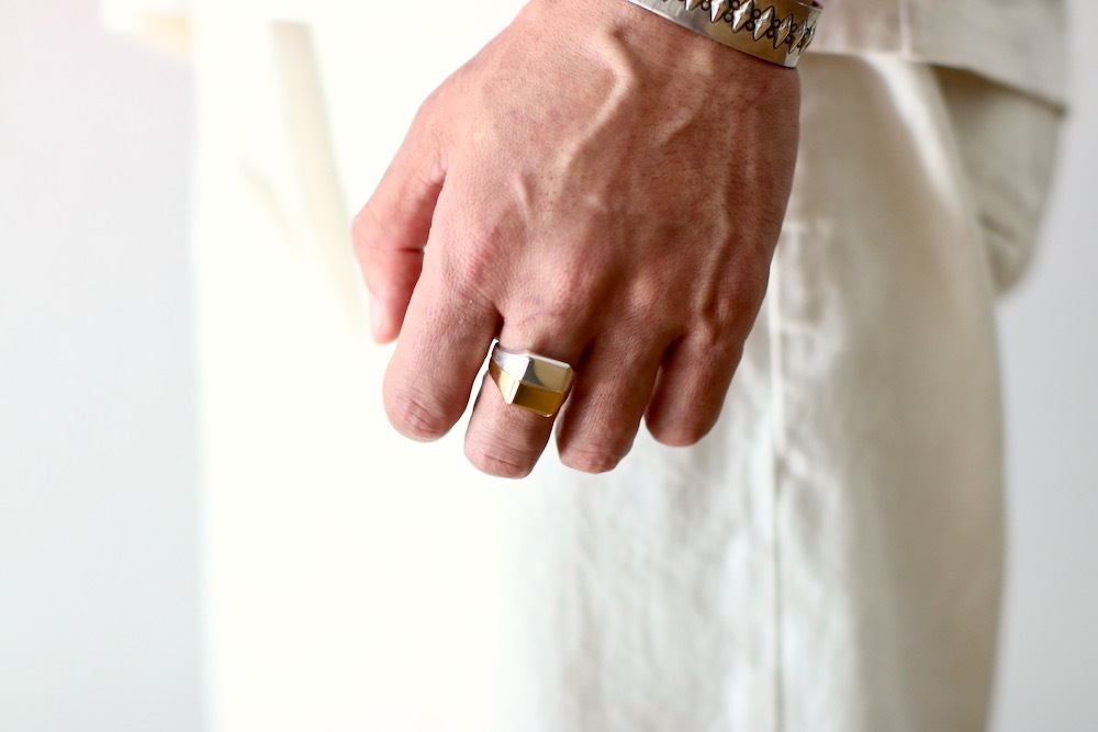 nobu Ikeguchi (�Υ� ��������) "RING NO.524 SILVER925 /K18GP"