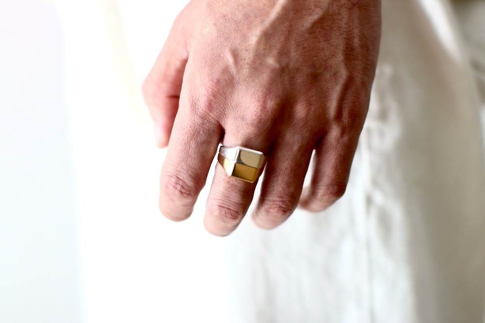 nobu Ikeguchi (�Υ� ��������) "RING NO.524 SILVER925 /K18GP"