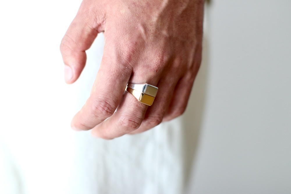 nobu Ikeguchi (�Υ� ��������) "RING NO.524 SILVER925 /K18GP"