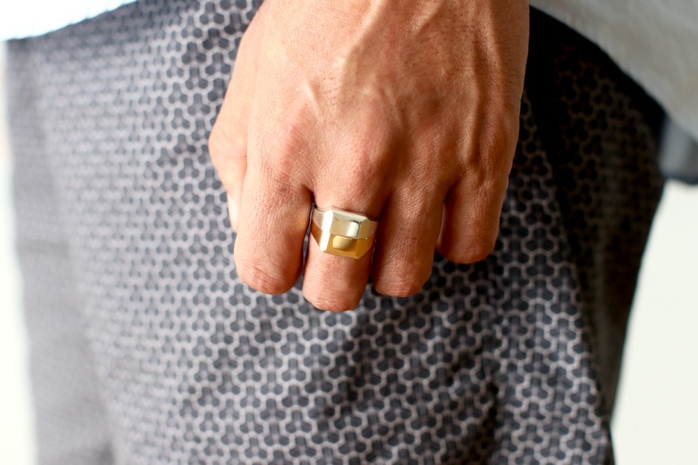 nobu Ikeguchi (�Υ� ��������) "RING NO.524 SILVER925 /K18GP"