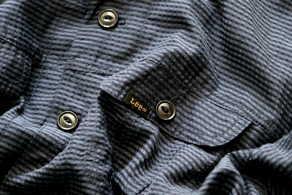 ��limited��SEVEN BY SEVEN �� Lee (���֥�Х����֥� �� �꡼) "SHEER COWBOY JACKET ��Gingham Check Indian fabric��"