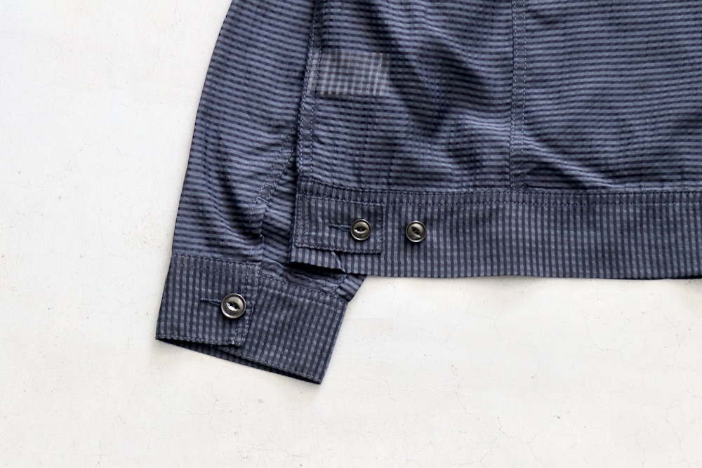 ��limited��SEVEN BY SEVEN �� Lee (���֥�Х����֥� �� �꡼) "SHEER COWBOY JACKET ��Gingham Check Indian fabric��"