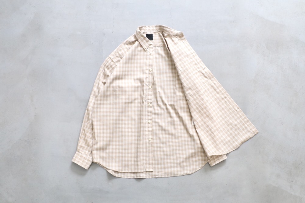 DAIWA PIER39(������ �ԥ������ƥ����ʥ���) "TECH BUTTON DOWN SHIRT L/S GREN PLAID"
