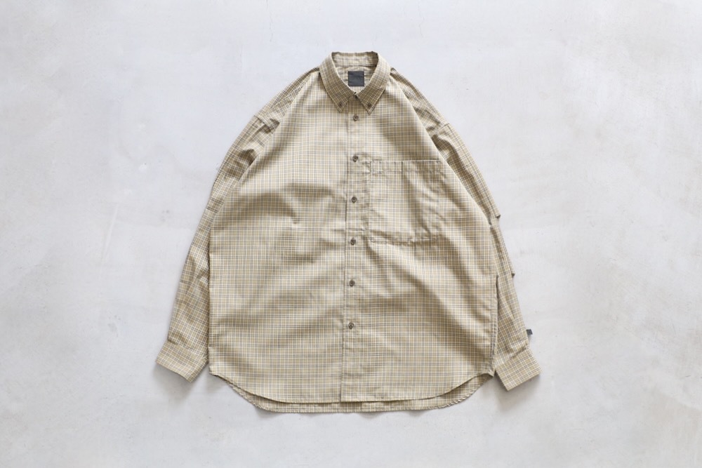 DAIWA PIER39(������ �ԥ������ƥ����ʥ���) "TECH BUTTON DOWN SHIRT L/S GREN PLAID"