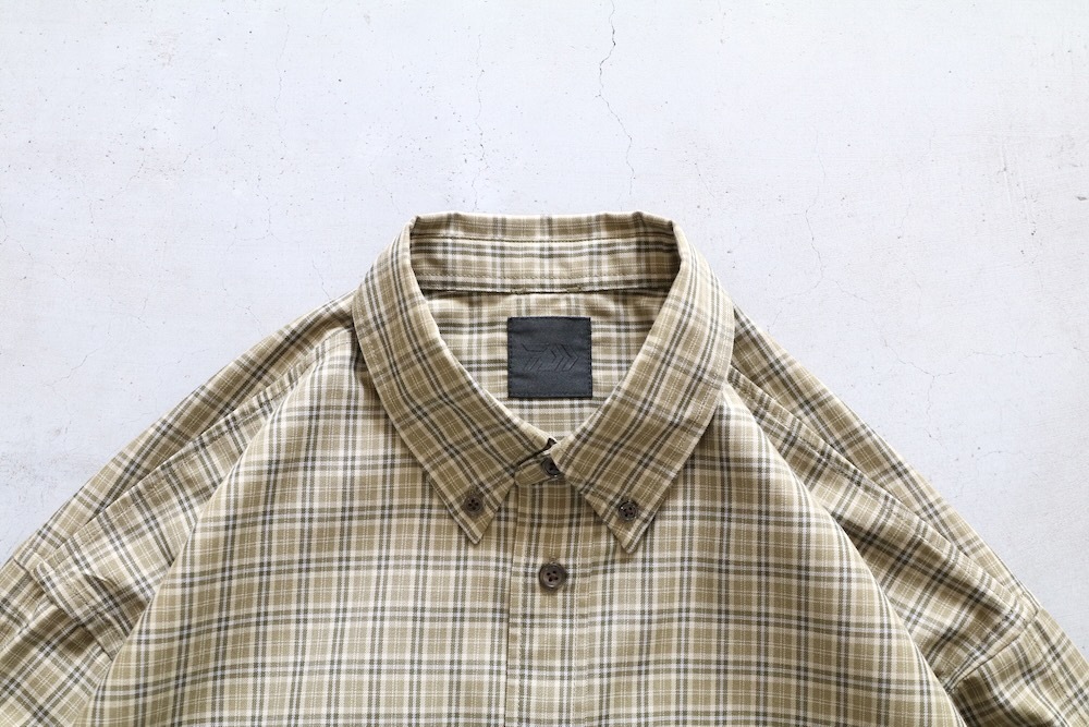 DAIWA PIER39(������ �ԥ������ƥ����ʥ���) "TECH BUTTON DOWN SHIRT L/S GREN PLAID"