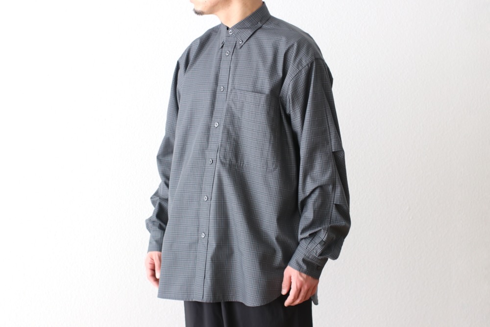DAIWA PIER39(������ �ԥ������ƥ����ʥ���) "TECH BUTTON DOWN SHIRT L/S GREN PLAID"