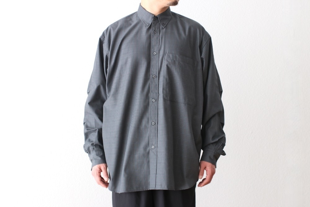DAIWA PIER39(������ �ԥ������ƥ����ʥ���) "TECH BUTTON DOWN SHIRT L/S GREN PLAID"