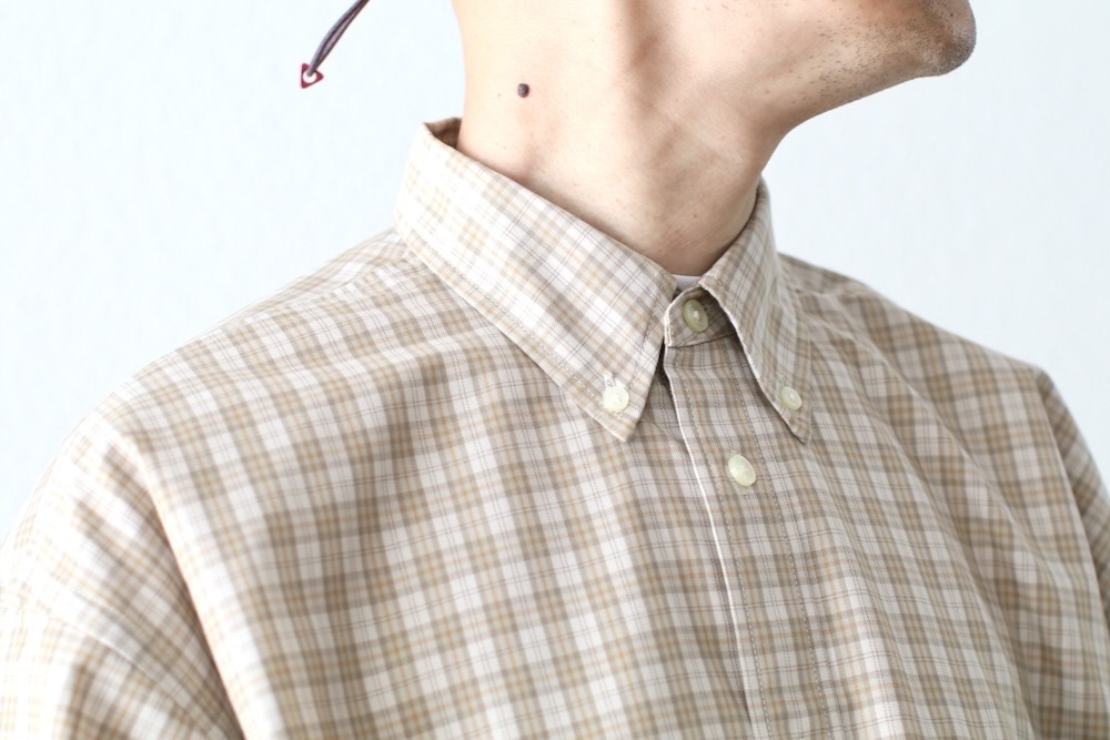 DAIWA PIER39(������ �ԥ������ƥ����ʥ���) "TECH BUTTON DOWN SHIRT L/S GREN PLAID"