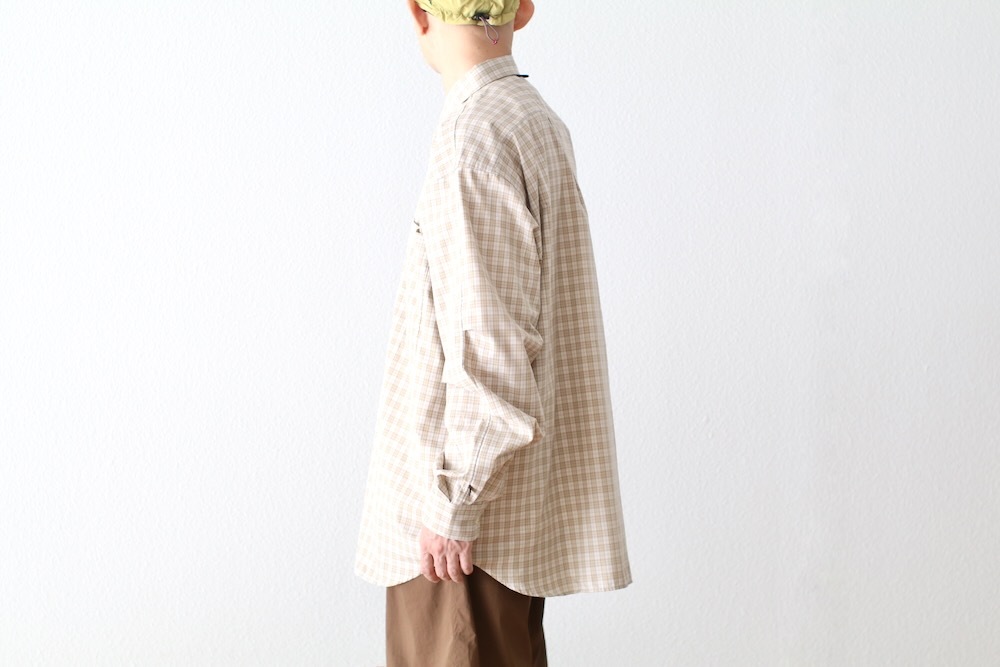 DAIWA PIER39(������ �ԥ������ƥ����ʥ���) "TECH BUTTON DOWN SHIRT L/S GREN PLAID"