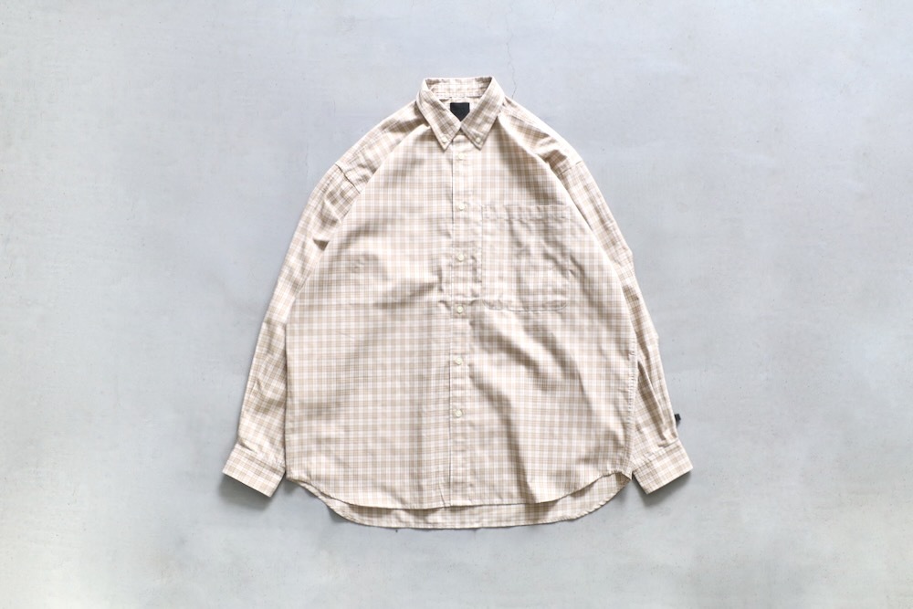 DAIWA PIER39(������ �ԥ������ƥ����ʥ���) "TECH BUTTON DOWN SHIRT L/S GREN PLAID"