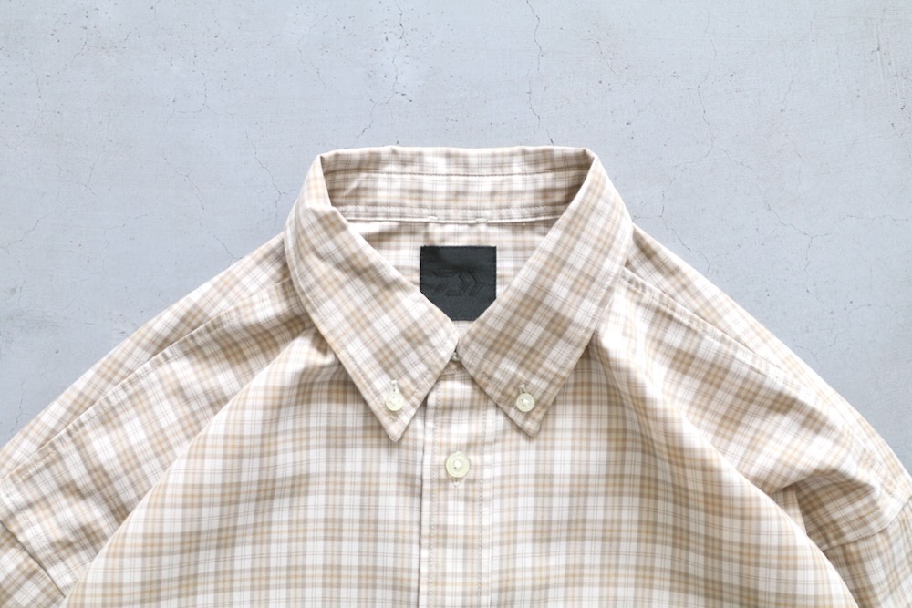 DAIWA PIER39(������ �ԥ������ƥ����ʥ���) "TECH BUTTON DOWN SHIRT L/S GREN PLAID"