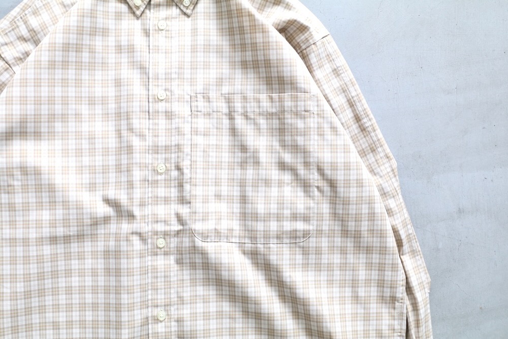 DAIWA PIER39(������ �ԥ������ƥ����ʥ���) "TECH BUTTON DOWN SHIRT L/S GREN PLAID"