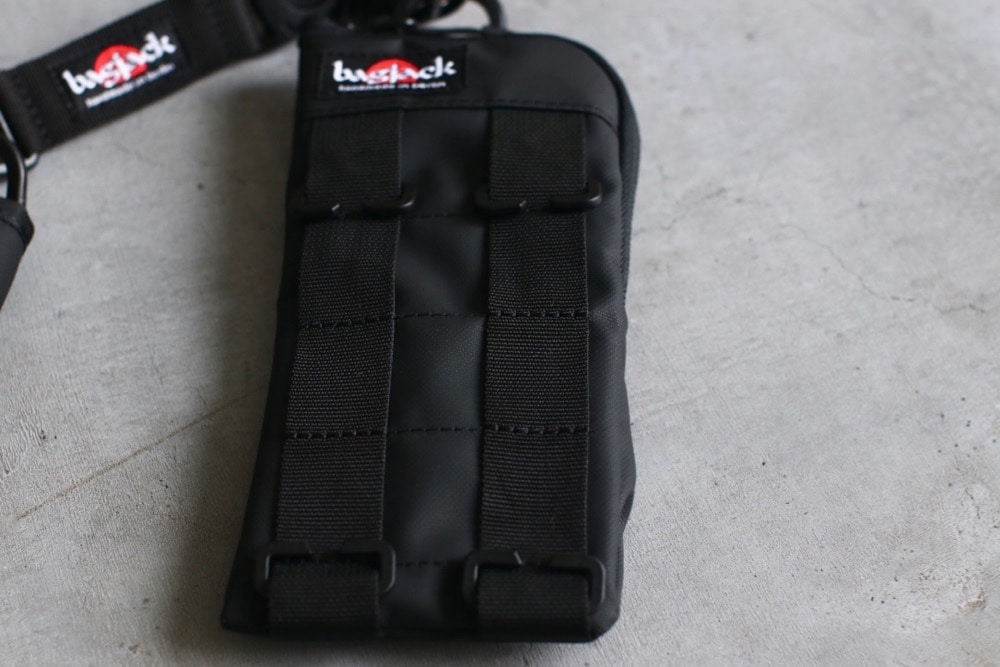 ��EXCLUSIVE / W.M ������ Bagjack(�Хå�����å�) "docking mole strap- w.mountain custom -"