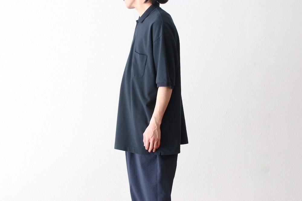 ○★新品未使用品　nanamica（ナナミカ）　ポロシャツ　L　ネイビー NANAMICA ''WOOL L/S POLO'' (NAVY) – THE STORE BY MAIDENS