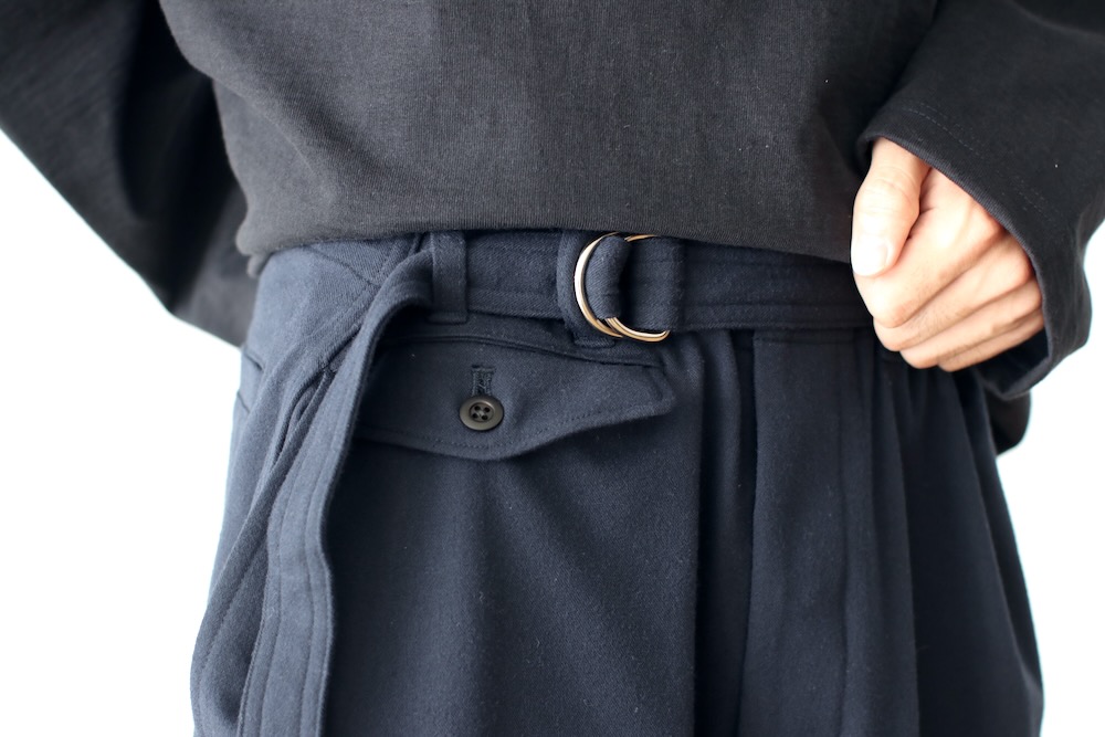 ts(s) (�ƥ�����������) "D-ring Belted Pants "THERMOLITE" Polyester*Rayon Stretch Cloth"