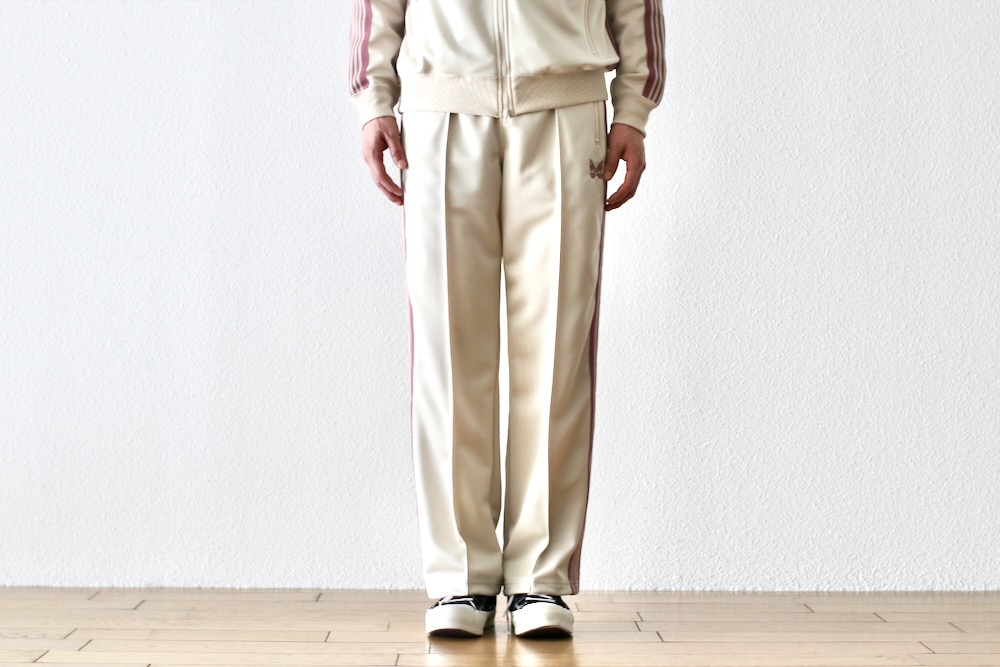 ニードルズトラックパンツ　ストレート　オリーブ×ピンク 楽天市場】[期間限定ポイント20倍！] 新品 ニードルズ NEEDLES Narrow