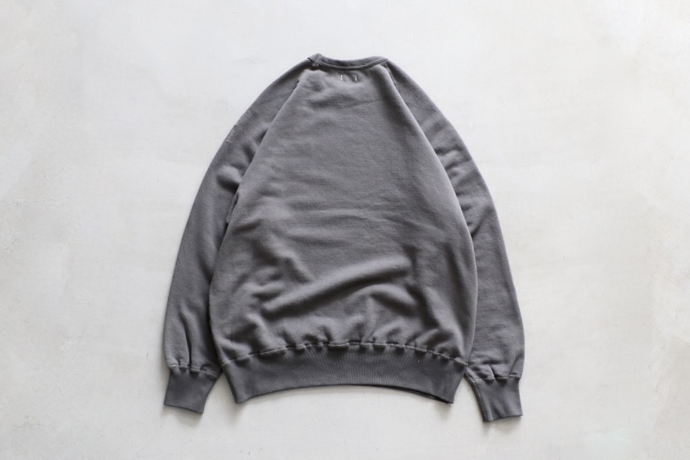 新品 ナナミカ XS グレー クルーネック スウェット トレーナー