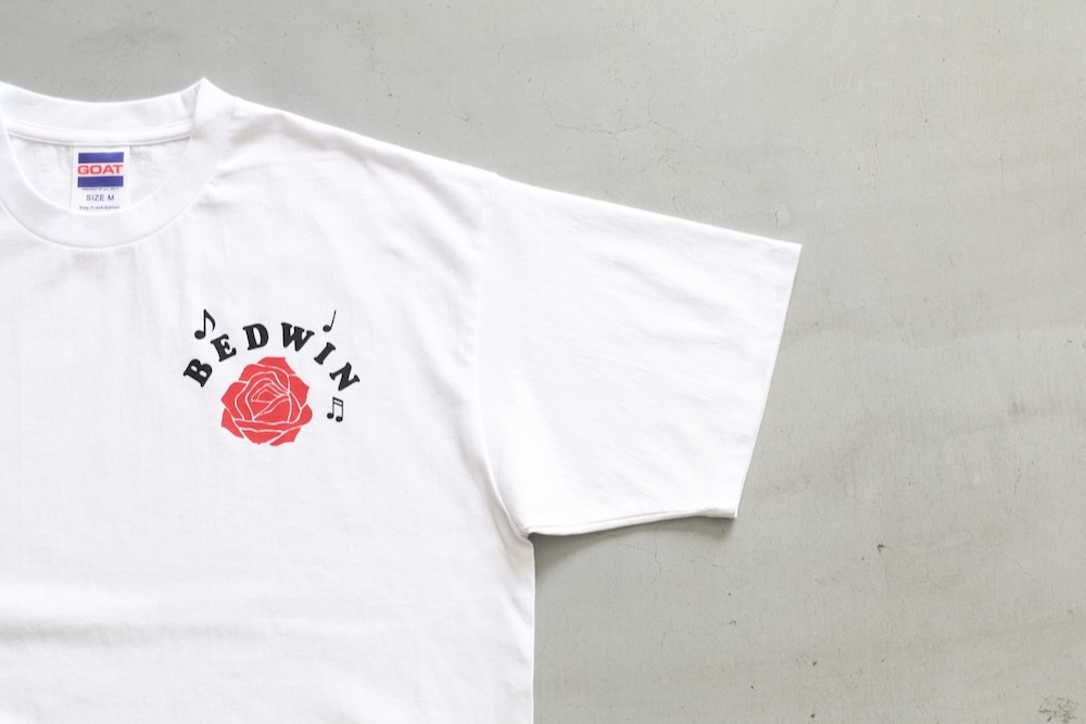 BEDWIN & THE HEARTBREAKERS�ʥ٥ɥ����󥢥�ɥ��ϡ��ȥ֥쥤��������"S/S PRINTED TEE "NICHOLSON""